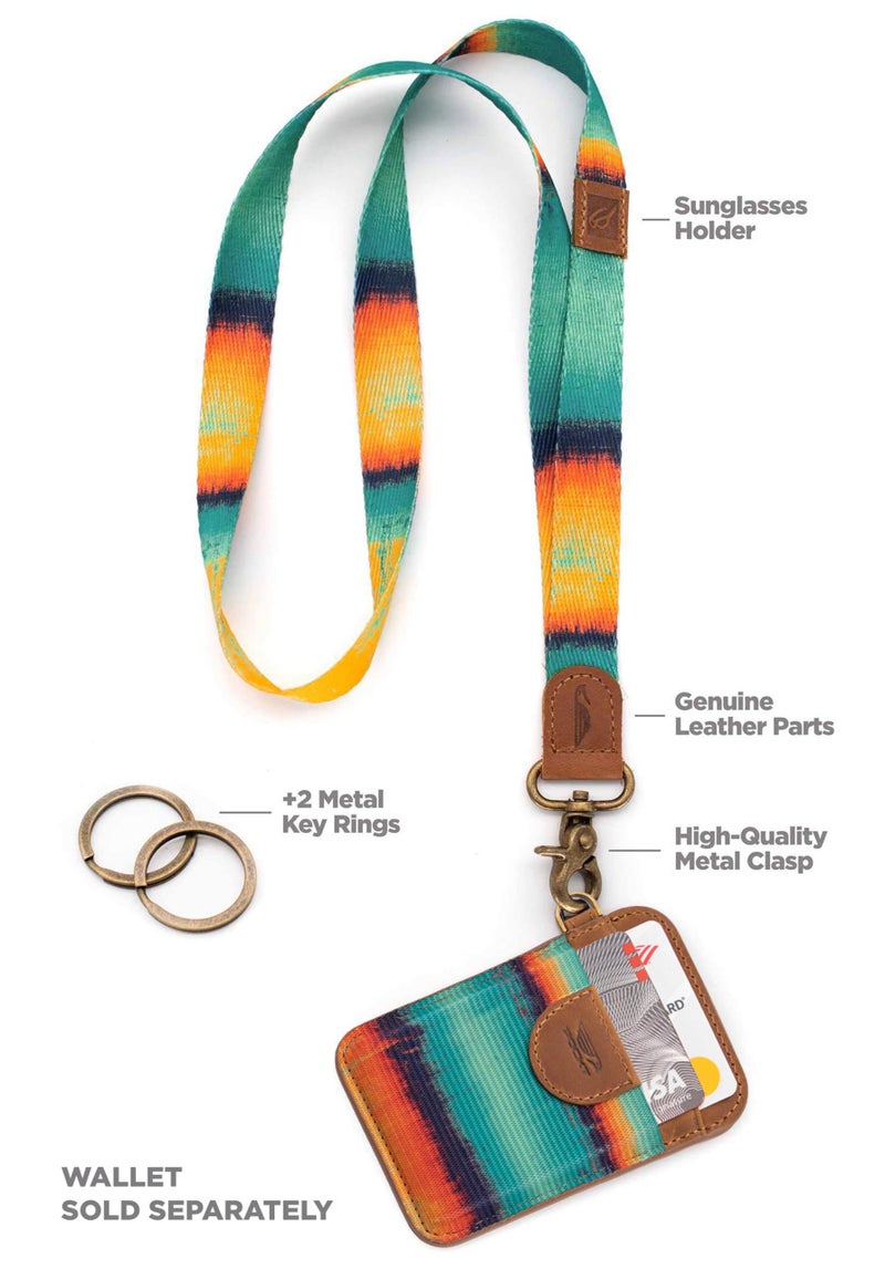 POCKT Lanyard for Keys Neck Lanyard Key Chain Holder for Men and Women - Cool Neck Lanyards for Keys, Wallets and ID Badge Holders | Grunge - Image 4